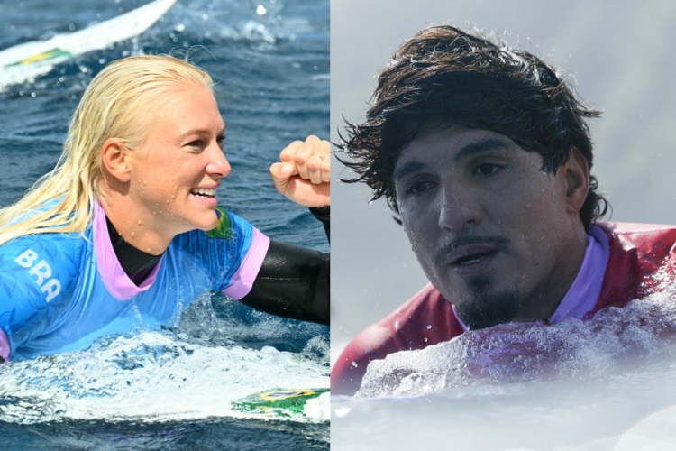 OLIMPÍADAS :TATIANA WESTON-WEBB E GABRIEL MEDINA CONQUISTAM MEDALHAS NO SURFE