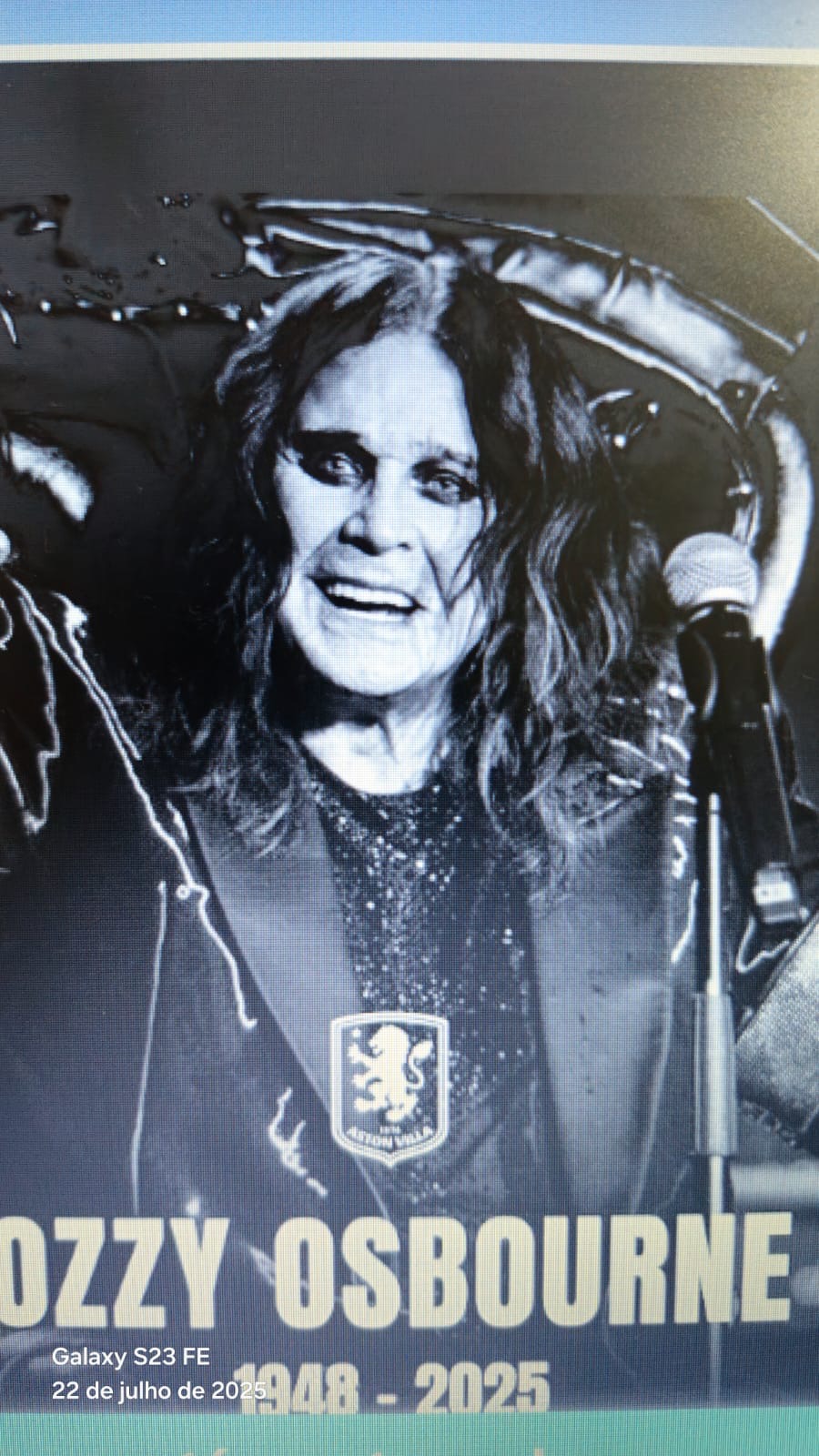 MORRE OZZY OSBOURNE - LENDA DO HEAVY METAL.