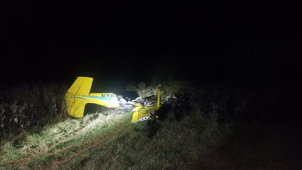 QUEDA DE AVIÃO NO PANTANAL RESULTA NA MORTE DE 4 PESSOAS