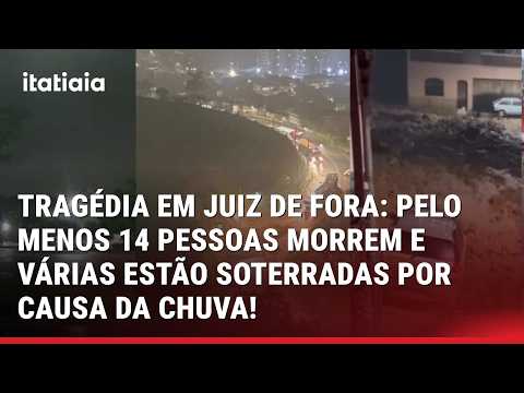 TRAGÉDIA EM JUIZ DE FORA (MG): SOTERRAMENTOS PROVOCAM MORTES.