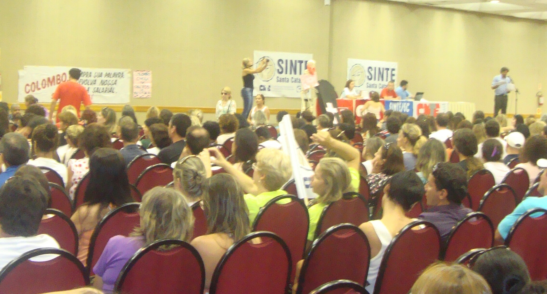 Santa Catarina e greve no Magistério