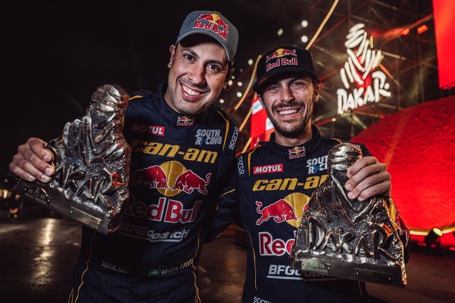 LAGEANO GUSTAVO GUGELMIN É TRICAMPEÃO NO RALLY DAKAR