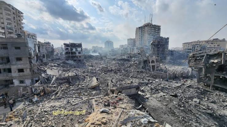 ISRAEL  AMPLIA CATÁSTROFE  NA  FAIXA  DE GAZA