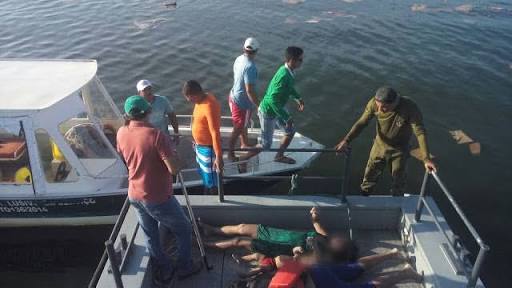 Naufrágios e mortes no Pará e na Bahia