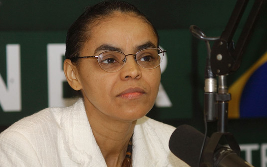 Marina Silva na disputa