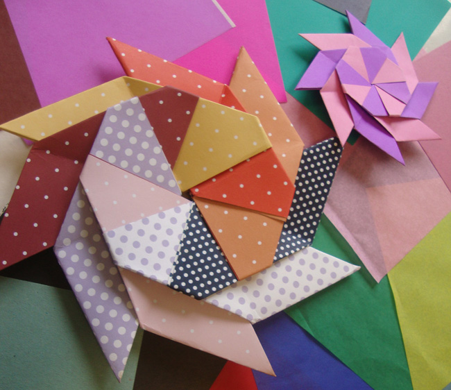 Origami no Projeto Vida em Dobra