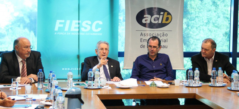 Duplicação da BR 470 requer reforço na mobilização estadual, avalia FIESC