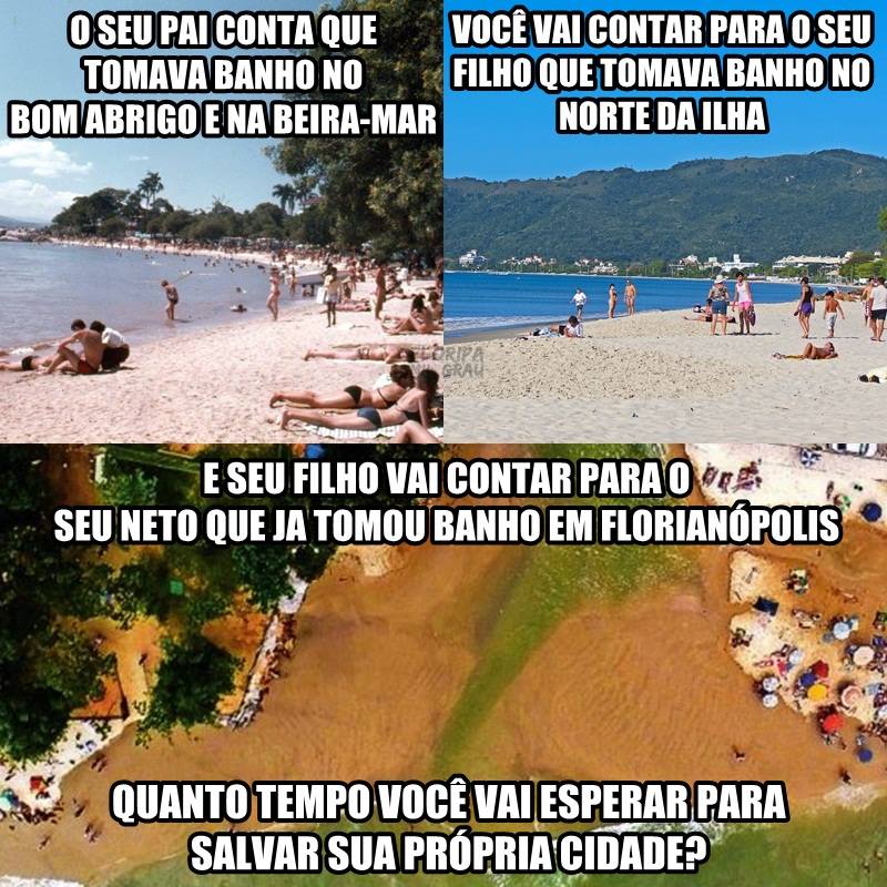 Praias de SC e o grave problema da poluição