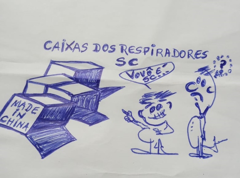 E o caso dos respiradores?