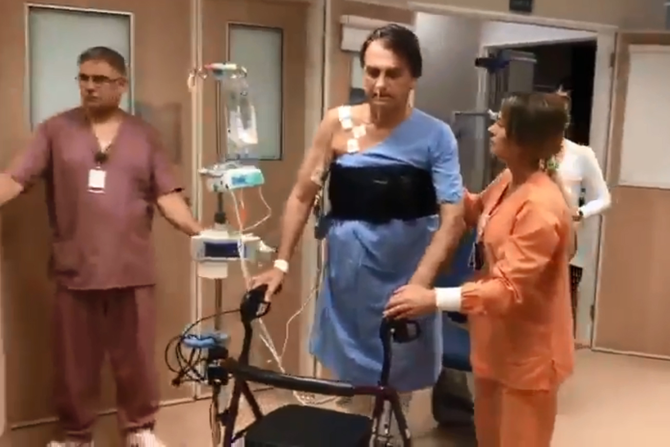 Jair Bolsonaro (PSL), deixa UTI e boletim médico indica  que evolução é boa do presidenciável