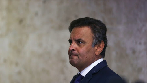 STF marcou julgamento da denúncia contra o senador Aécio Neves (PSDB), para dia 17 de abril. Aécio passa mal e realiza exames na quinta-feira (12)