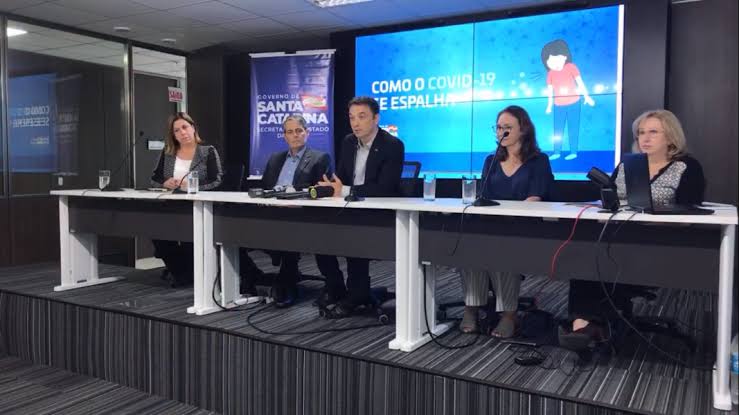 Santa Catarina enfrenta presença do Coronavírus  Covid 19