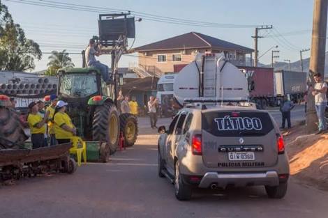 Paralisação afeta intensamente 70% das indústrias catarinenses