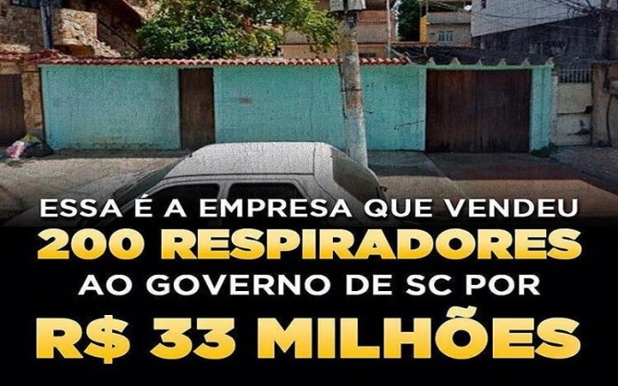 Caso dos respiradores de R$ 33 milhões pagos pelo governo de Santa Catarina resulta em CPI na Alesc. MPSC e TCE investigando responsabilidades