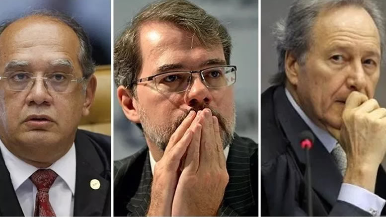 Trio no STF favorável à mafiosos passa decisão para STJ que prolonga decisões até alcance de prescrições