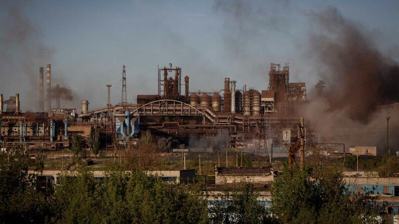 AZOVSTAL EM MARIUPOL AGONIZANDO