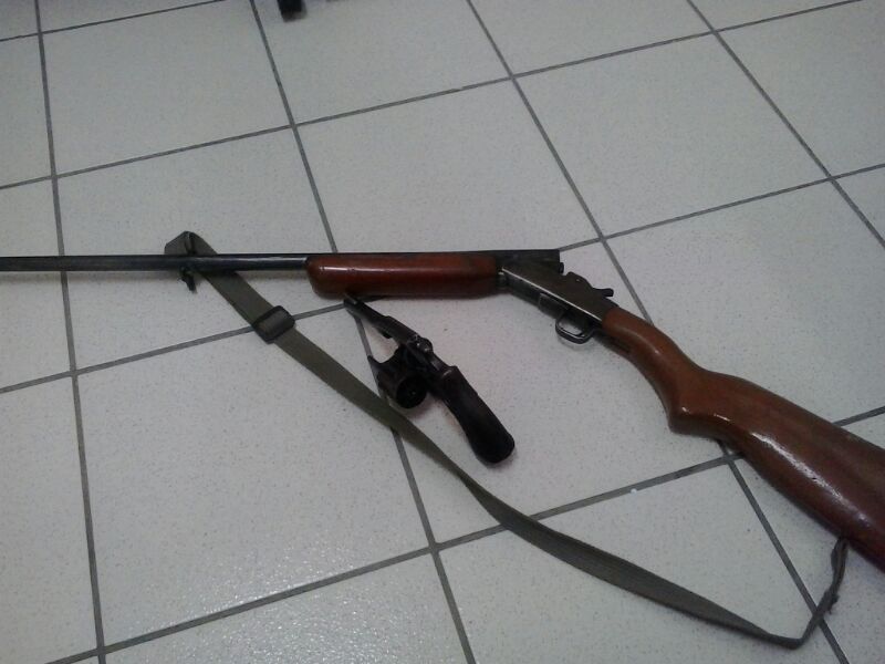 Apreensão de armas na Serra Catarinense