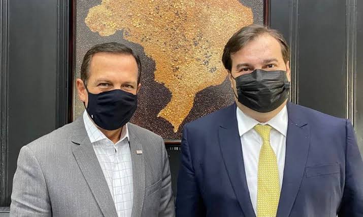 Doria (PSDB), que quer concorrer à presidência convida corrupto Rodrigo Maia (DEM-RJ) para assumir secretaria