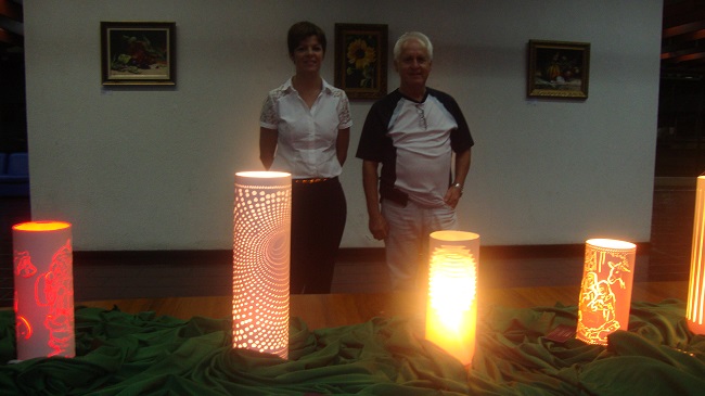 Exposição atraente no Rita Maria