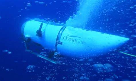SUBMERSÍVEL \" TITAN \" COLAPSOU DIZ GUARDA COSTEIRA DOS EUA