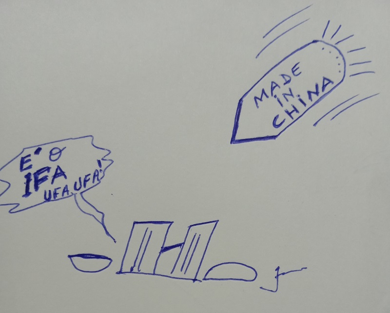 Foguete da China não carrega IFA.   UFA ! Mas, preocupa até Bolsonaro.