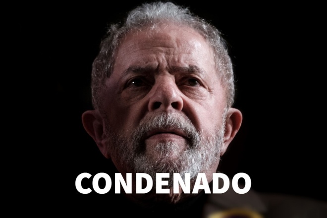 Lula (PT) é condenado à 12 anos e um mês de prisão em regime fechado