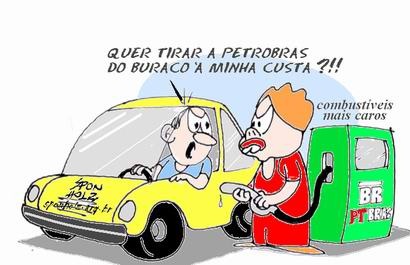Dilma (PT) autoriza mais aumentos dos preços dos combustíveis