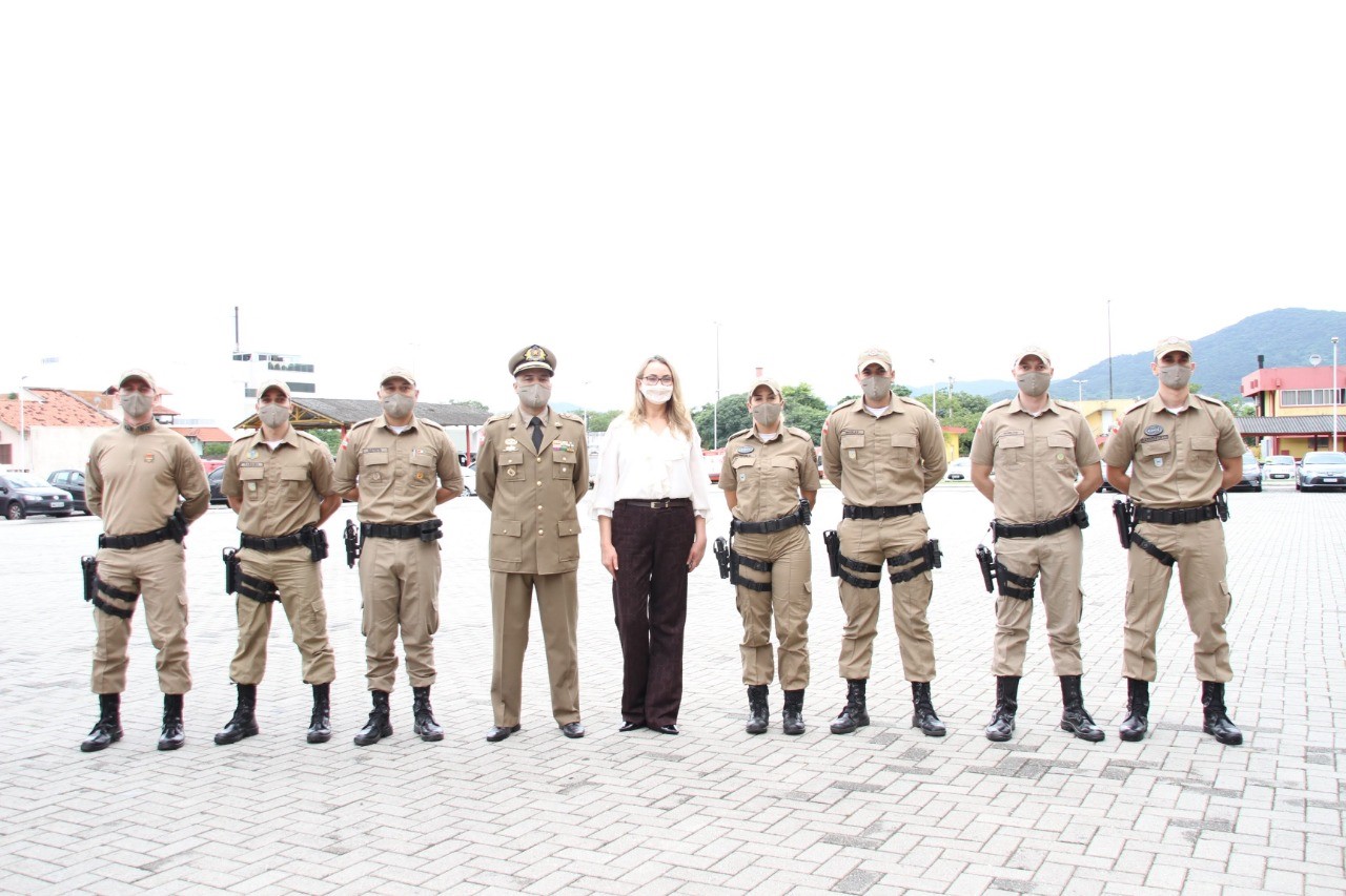 Vice-Governadora de SC prestigia solenidade da PMSC e do Corpo de Bombeiros Militar