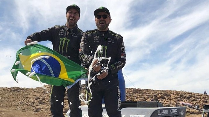 Lageanos Gustavo Gugelmin e Reinaldo Varela conquistam o Mundial de Rally Cross-Country