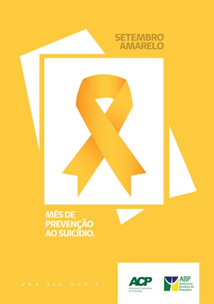 Associação Catarinense de Psiquiatria (ACP) promove a Campanha Setembro Amarelo  