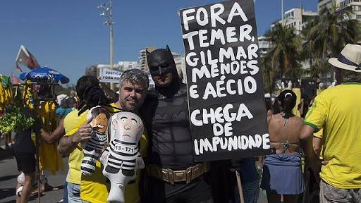 Brasil e novos protestos contra a corrupção