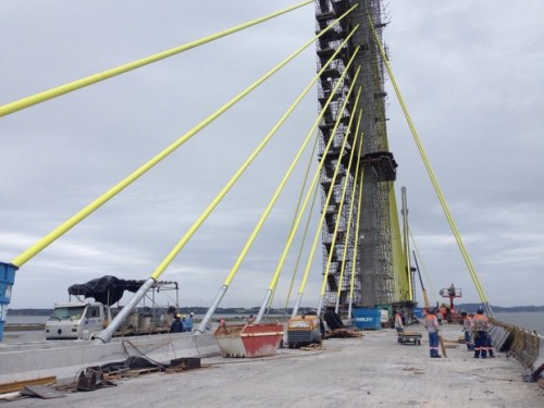Laguna e a ponte Anita Garibaldi