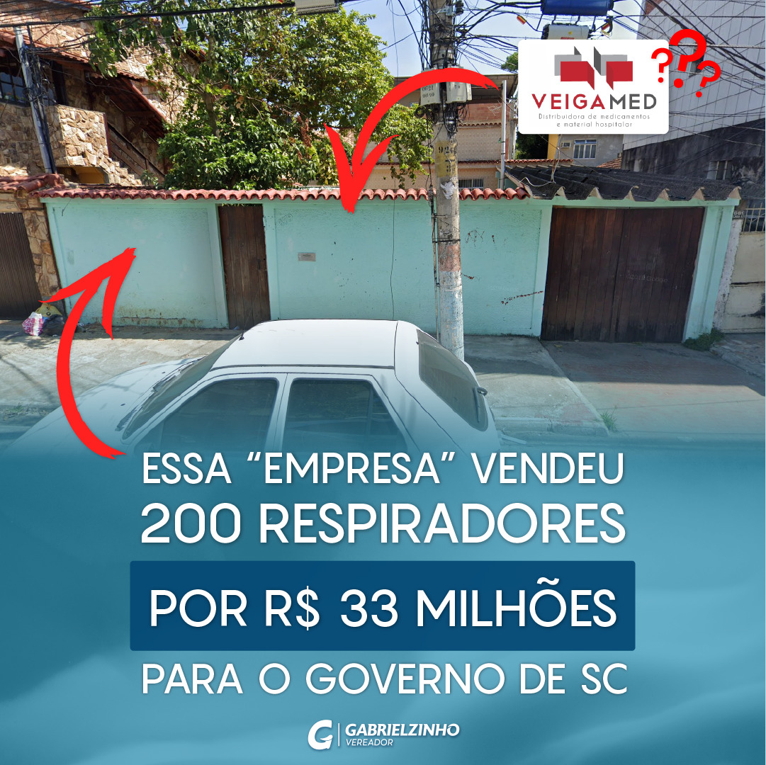 Governo de SC; MPSC;TCE-SC ; Deic e CPI da Alesc  investigam e devem respostas à sociedade de SC sobre onde foram parar os R$ 33 milhões pagos à Veigamed