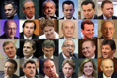 Brasil aos cacos provocados pela máfia. Cuidado ! Eleições estão chegando