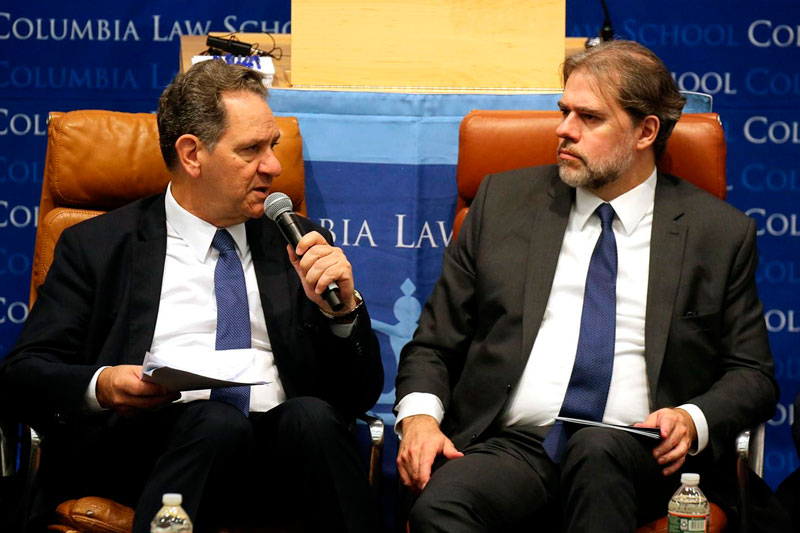 Presidente do STJ  João Otávio Noronha tem ação impetrada contra ele no CNJ e presidente do STF Dias Toffoli é citado na Lava Jato de receber ajuda da OAS e Odebrecht