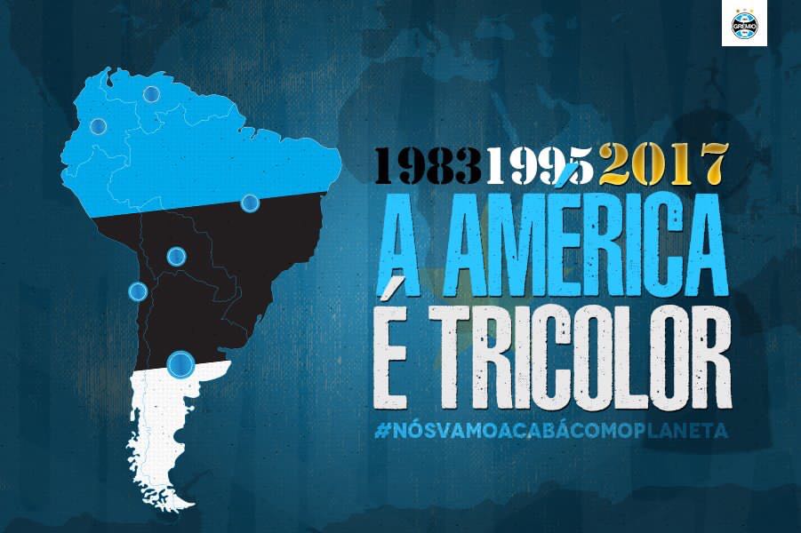 GRÊMIO É Tri da Copa Libertadores