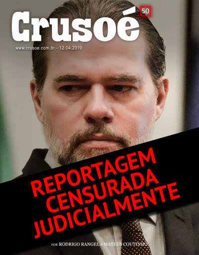 STF censura sites e manda retirar matéria que liga Toffoli (STF) a Odebrecht . Repercussão e repulsa foi imediata 